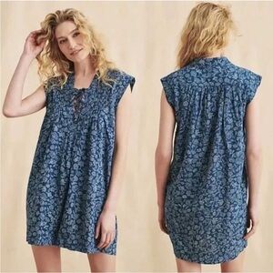 FAHERTY B.YELLOWTAIL X Cameo Cove Dress Size Medium Lightweight Coastal Bohemian